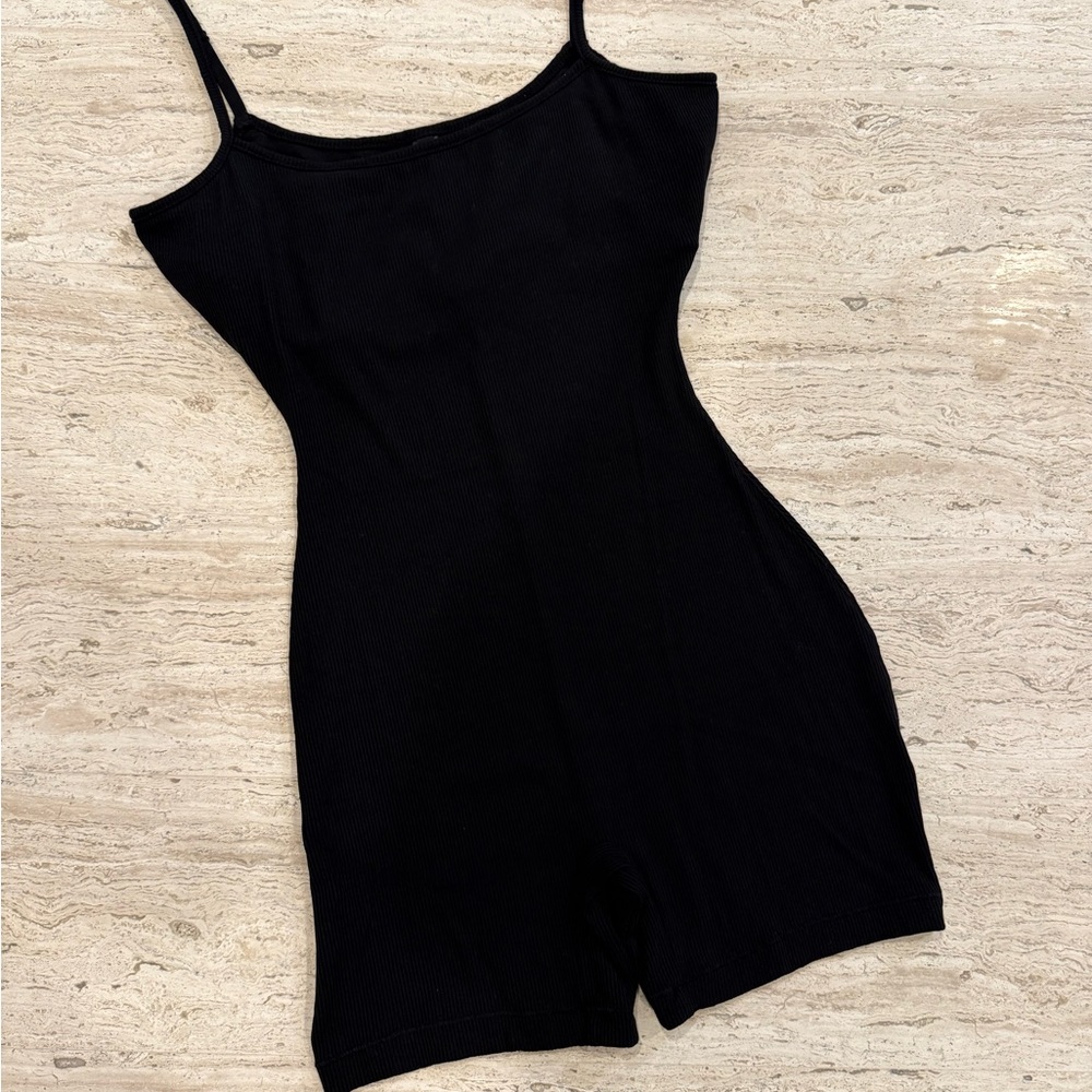 ****SOLD**** SKIMS Black One Piece Romper